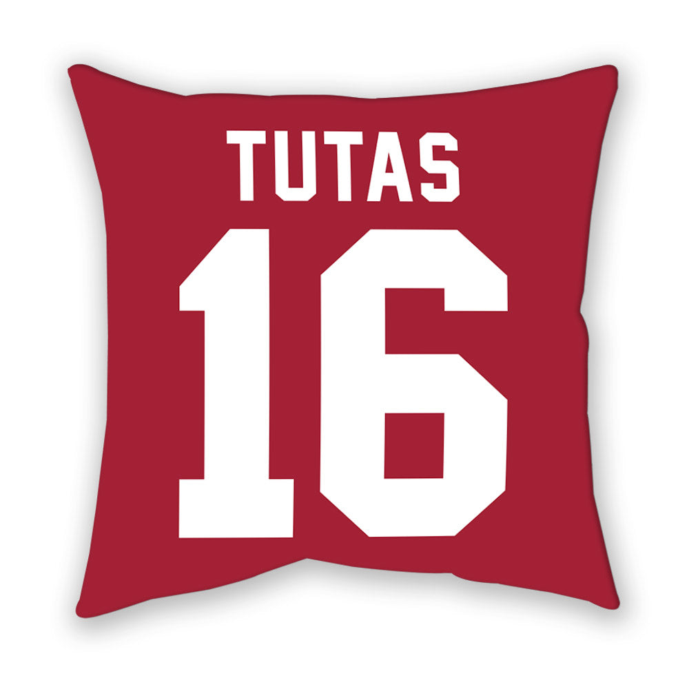 Oklahoma - NCAA Women's Soccer : Ashley Tutas - Pillow-1