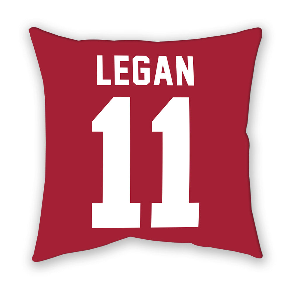 Oklahoma - NCAA Women's Soccer : Drue Legan - Pillow-1