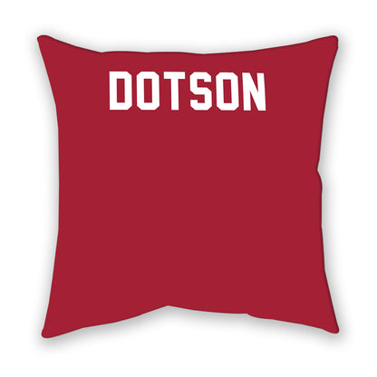 Oklahoma - NCAA Women's Track & Field : Tyley Dotson - Pillow-1