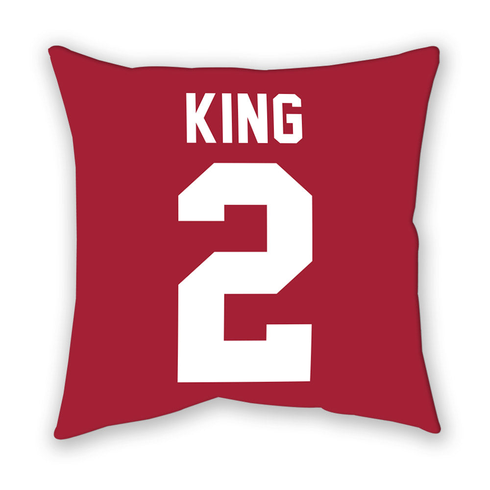 Oklahoma - NCAA Women's Soccer : Meredith King - Pillow-1