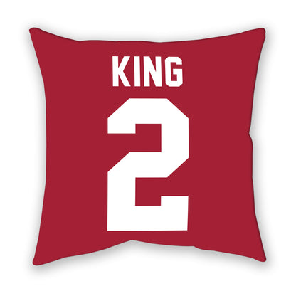 Oklahoma - NCAA Women's Soccer : Meredith King - Pillow-1
