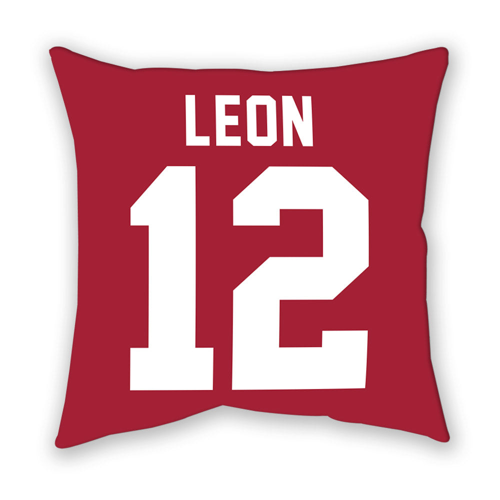 Oklahoma - NCAA Baseball : Kadyn Leon - Pillow-1