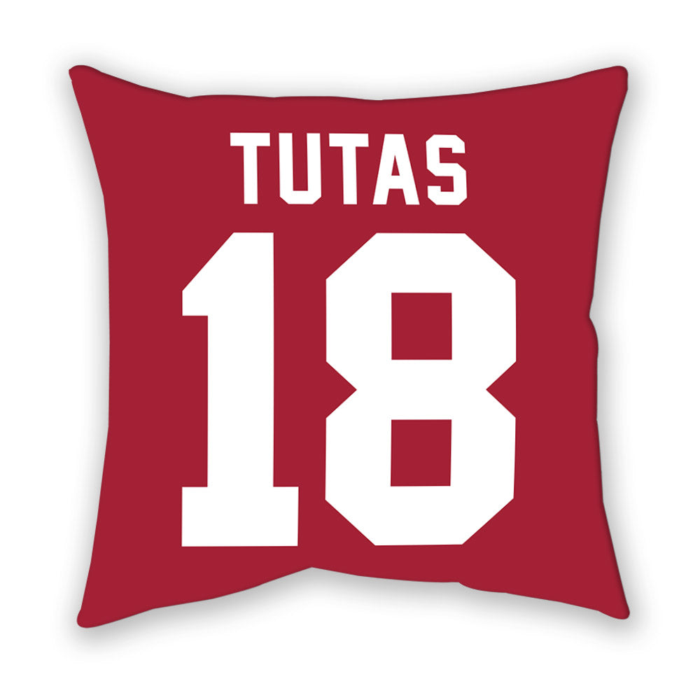 Oklahoma - NCAA Women's Soccer : Alyssa Tutas - Pillow-1