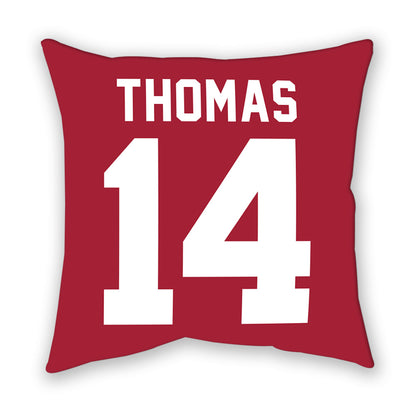 Oklahoma - NCAA Football : Elijah Thomas - Pillow-1