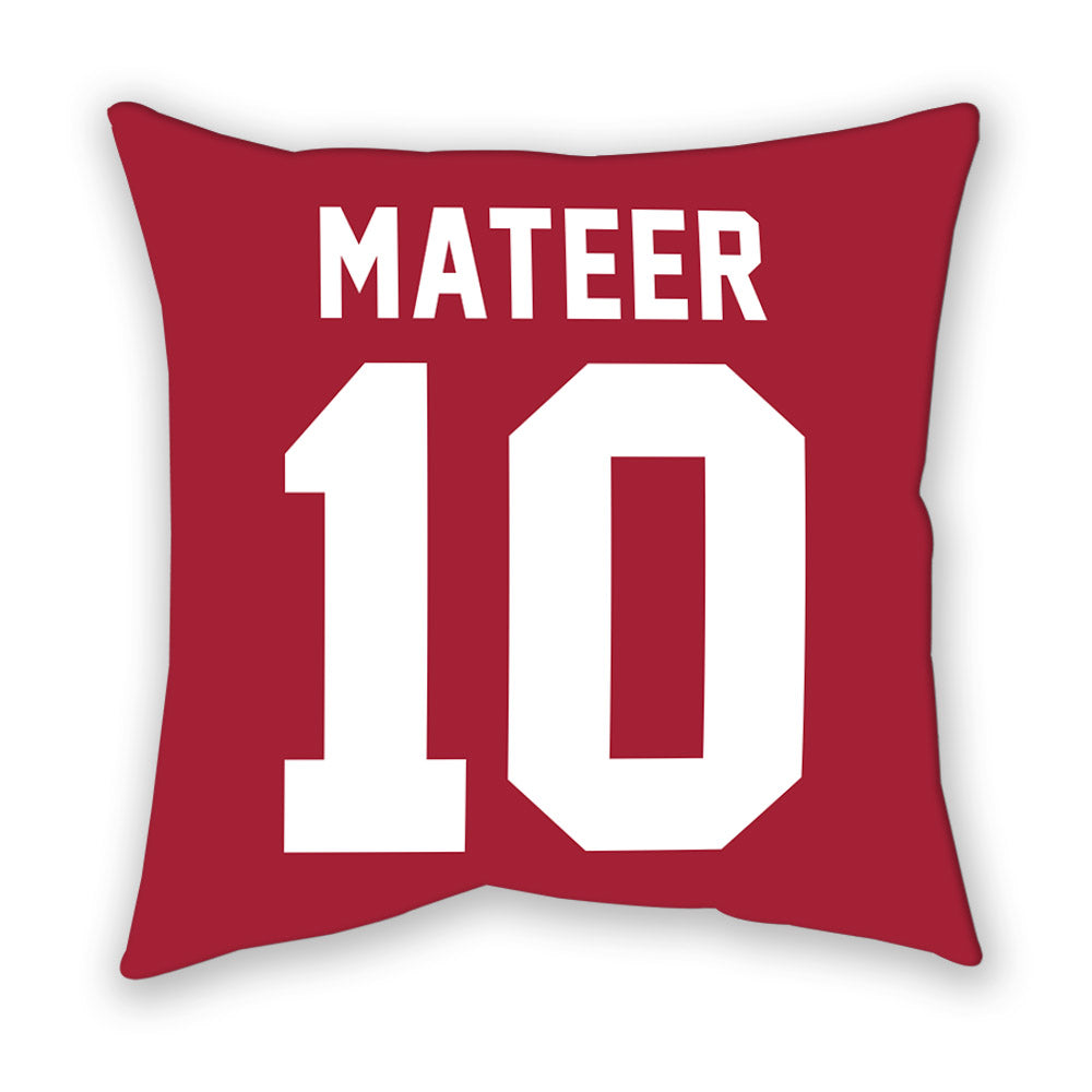 Oklahoma - NCAA Football : John Mateer - Pillow-1