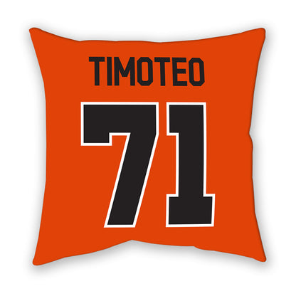 Oregon State - NCAA Football : Josiah Timoteo - Pillow-1