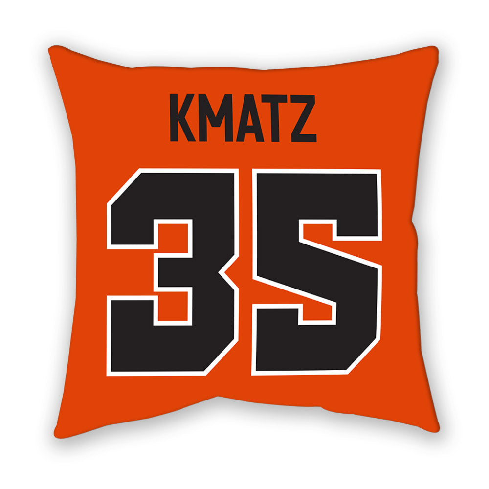 Oregon State - NCAA Baseball : Zach Kmatz - Pillow-1