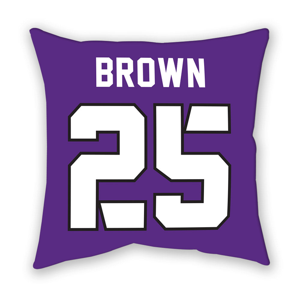 TCU - NCAA Women's Soccer : Ally Brown - Pillow-1