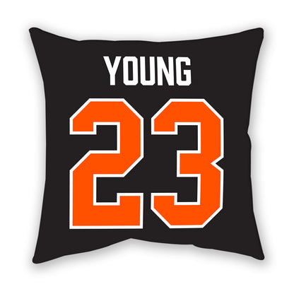 Oklahoma State - NCAA Football : Carl'veon Young - Pillow-1