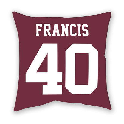 Mississippi State - NCAA Women's Basketball : Madison Francis - Pillow-1