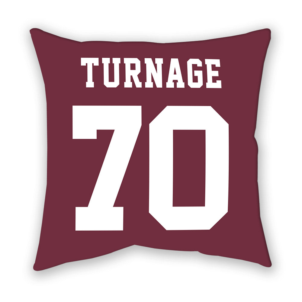 Mississippi State - NCAA Football : Breyden Turnage - Pillow-1