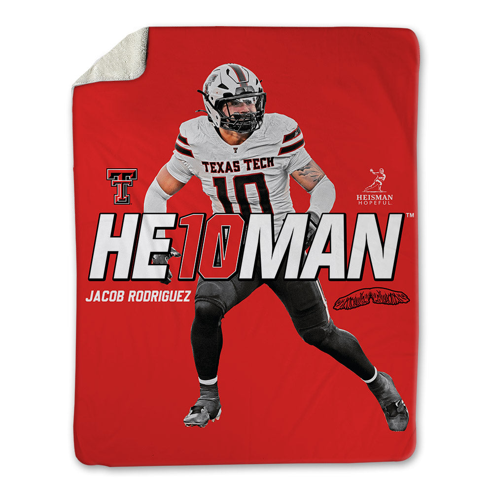 Texas Tech - NCAA Football : Jacob Rodriguez - Heisman Blanket-0