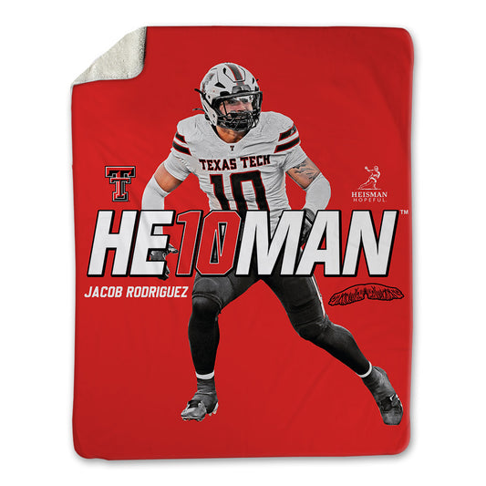 Texas Tech - NCAA Football : Jacob Rodriguez - Heisman Blanket-0