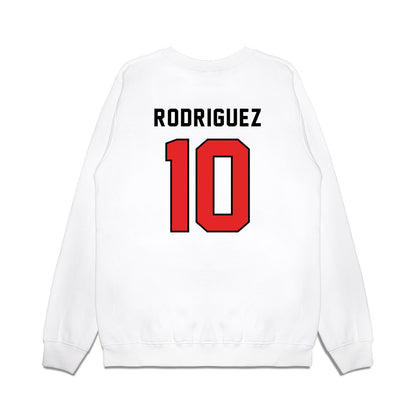 Texas Tech - NCAA Football : Jacob Rodriguez - Heisman Premium Crewneck Sweatshirt-1