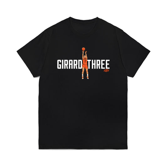 Oklahoma State - NCAA Women's Basketball : Lena Girardi - Graphic Tee Comfort Colors T-Shirt-0