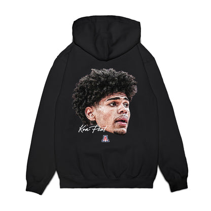 Arizona - NCAA Men's Basketball : Koa Peat - Game Face Premium Hooded Sweatshirt-1