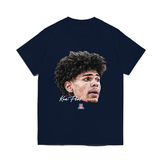 Arizona - NCAA Men's Basketball : Koa Peat - Game Face Comfort Colors T-Shirt-0
