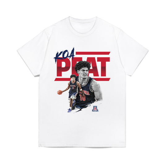 Arizona - NCAA Men's Basketball : Koa Peat - Collage Comfort Colors T-Shirt-0