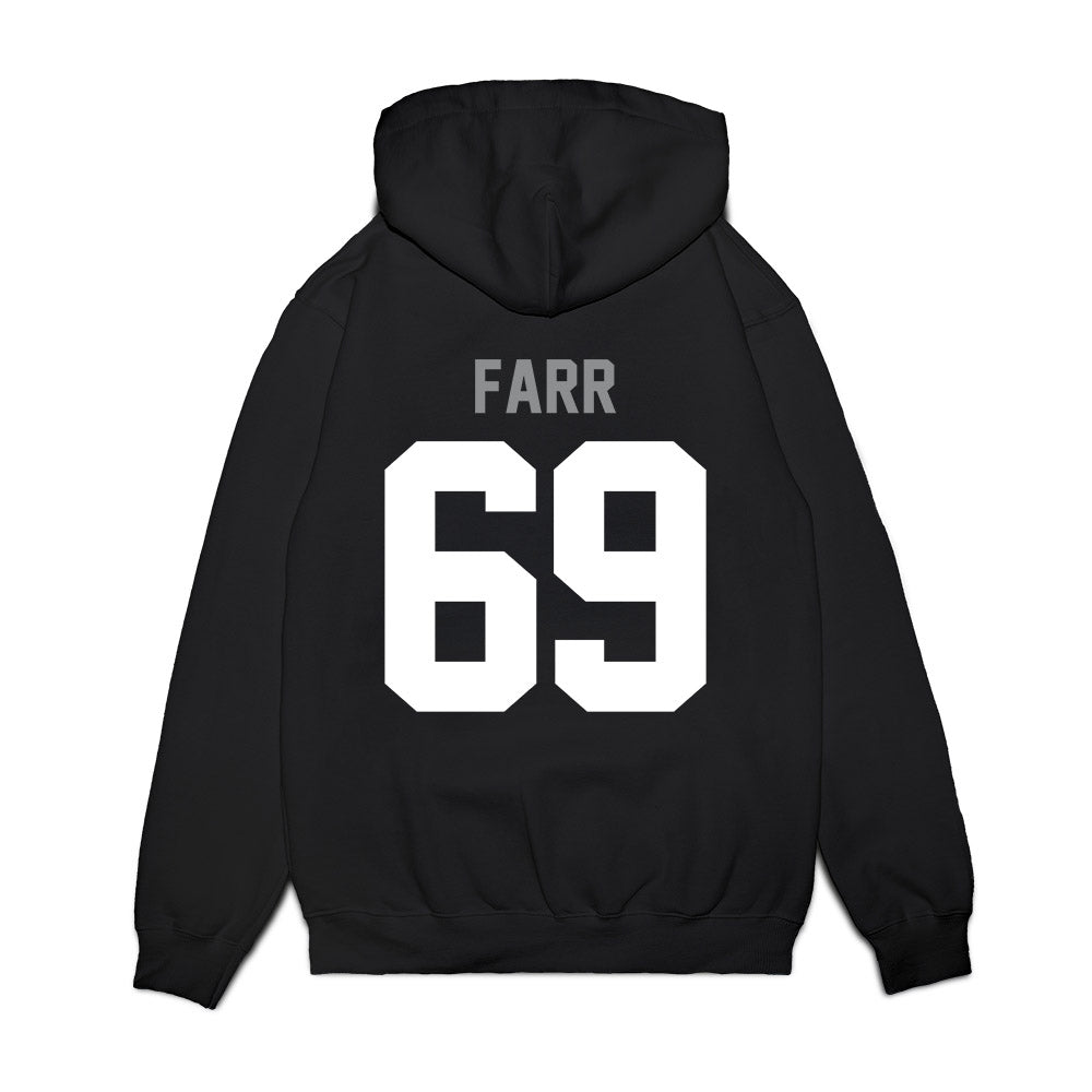 Nevada - NCAA Football : Luke Farr - Vintage Football Premium Hooded Sweatshirt-1