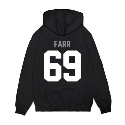 Nevada - NCAA Football : Luke Farr - Vintage Football Premium Hooded Sweatshirt-1