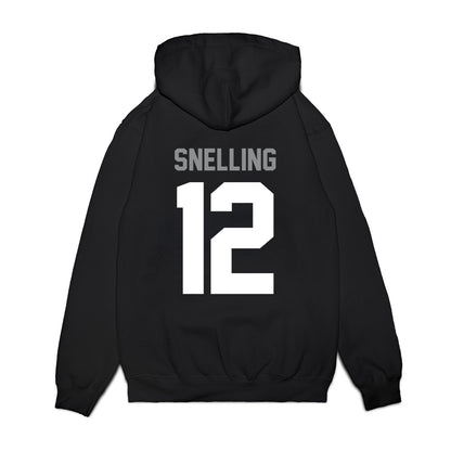Nevada - NCAA Football : Bryson Snelling - Vintage Football Premium Hooded Sweatshirt-1