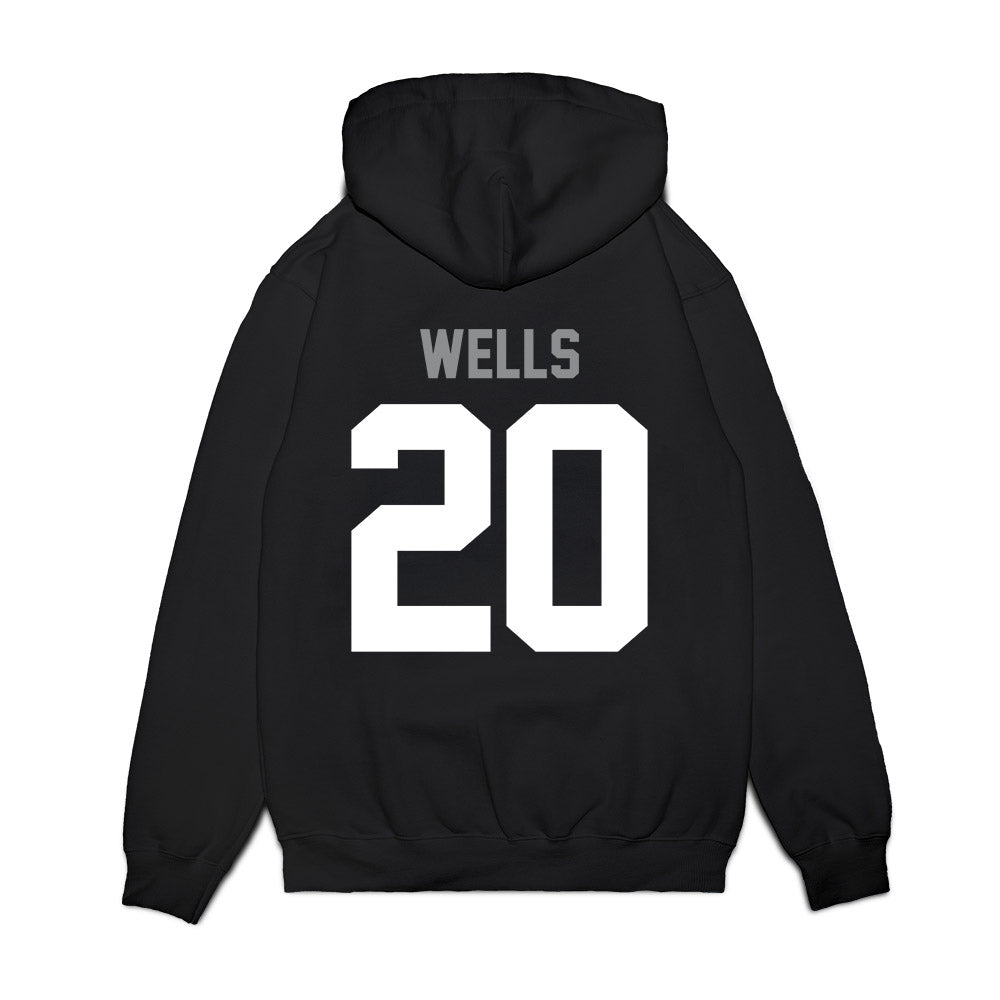 Nevada - NCAA Football : Cody Wells - Vintage Football Premium Hooded Sweatshirt-1