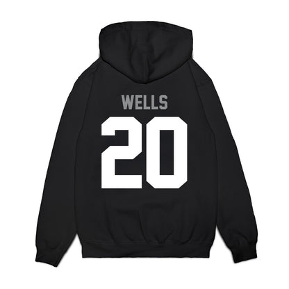 Nevada - NCAA Football : Cody Wells - Vintage Football Premium Hooded Sweatshirt-1