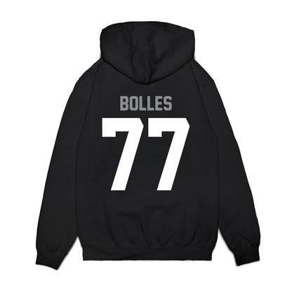 Nevada - NCAA Football : John Bolles - Vintage Football Premium Hooded Sweatshirt-1