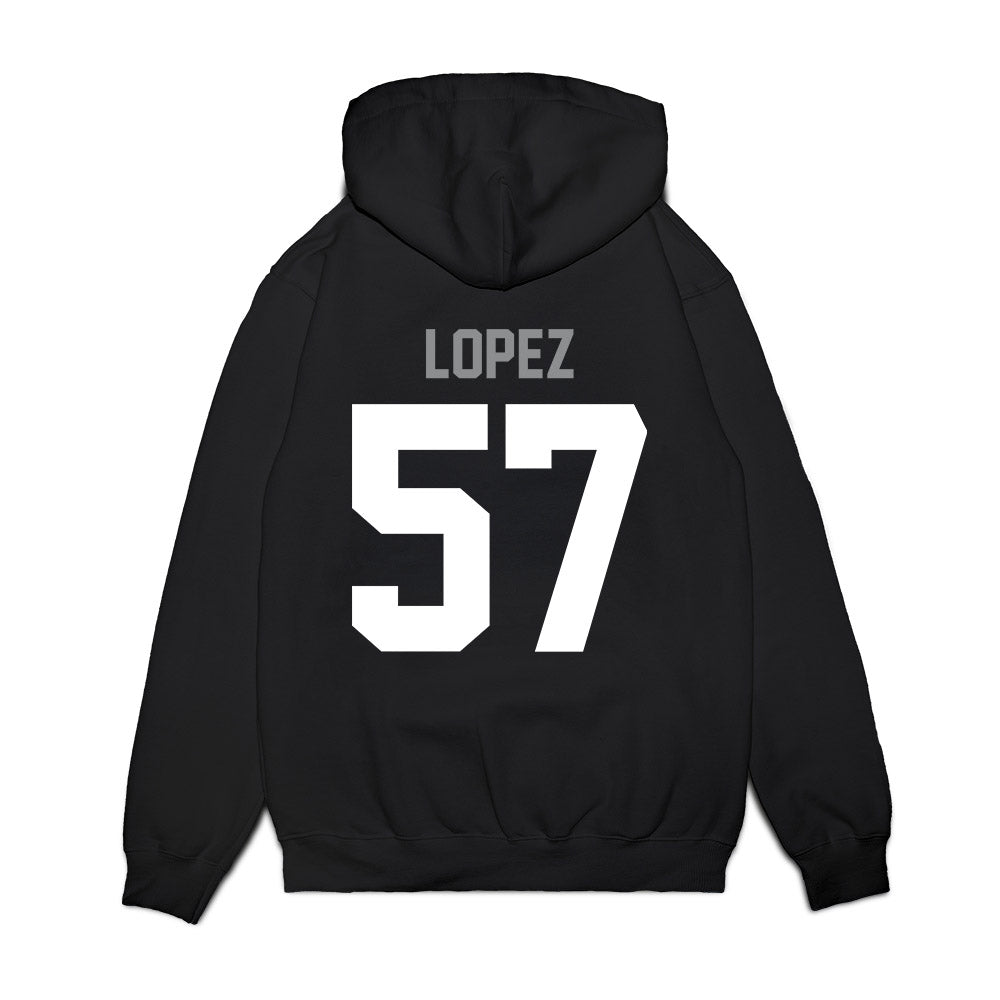 Nevada - NCAA Football : Dylan Lopez - Vintage Football Premium Hooded Sweatshirt-1