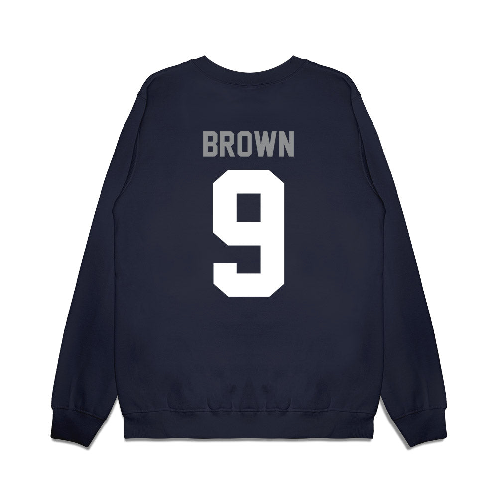 Nevada - NCAA Football : Marshaun Brown - Vintage Football Premium Crewneck Sweatshirt-1