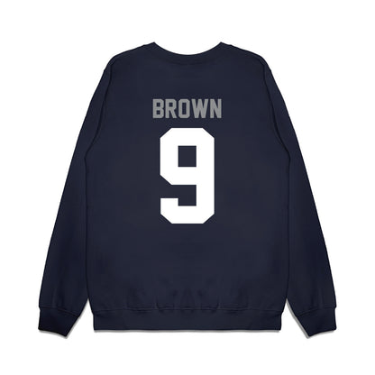 Nevada - NCAA Football : Marshaun Brown - Vintage Football Premium Crewneck Sweatshirt-1