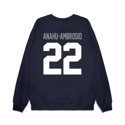 Nevada - NCAA Football : Zedekiah Anahu-Ambrosio - Vintage Football Premium Crewneck Sweatshirt-1