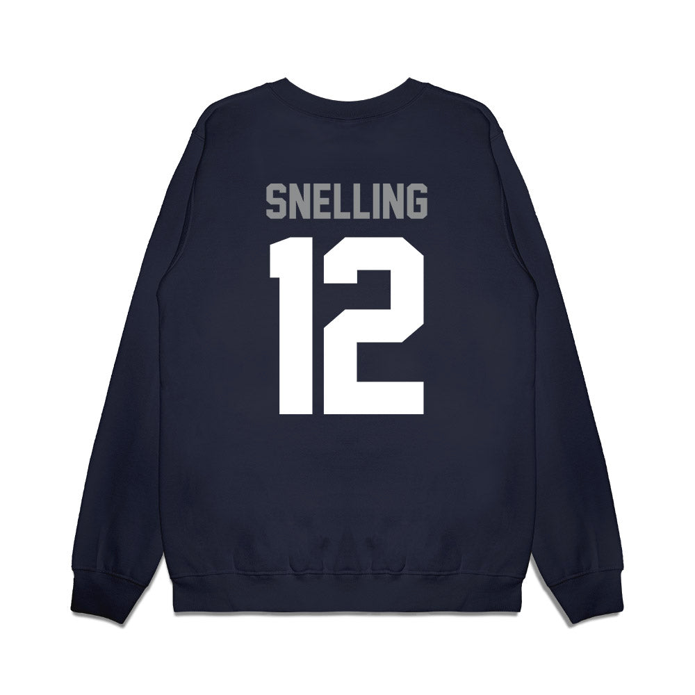 Nevada - NCAA Football : Bryson Snelling - Vintage Football Premium Crewneck Sweatshirt-1