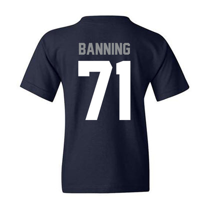 Nevada - NCAA Football : Colin Banning - Vintage Football Youth T-Shirt-1