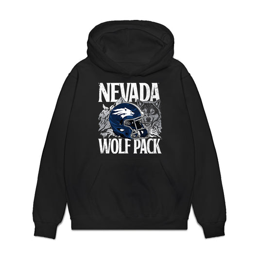 Nevada - NCAA Football : Daijon Calimon - Vintage Football Premium Hooded Sweatshirt-0