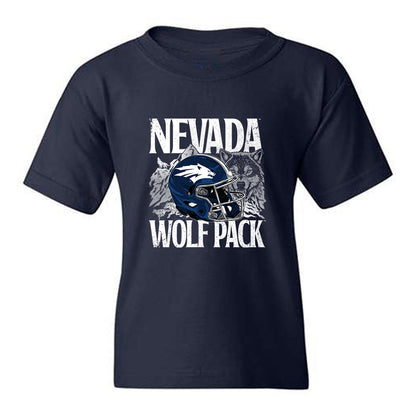 Nevada - NCAA Football : Ethan Lowell - Vintage Football Youth T-Shirt-0