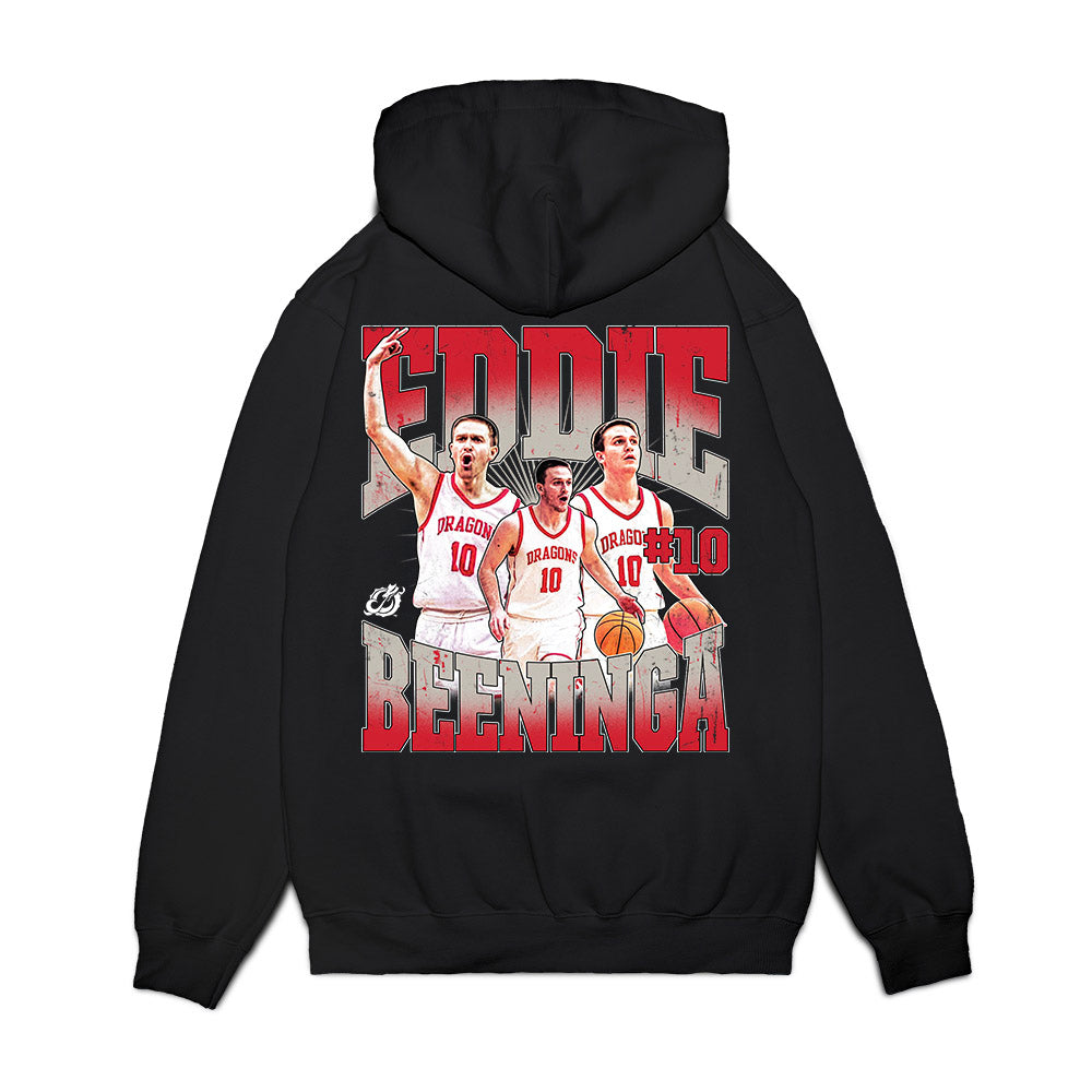 MSUM - NCAA Men's Basketball : Eddie Beeninga - Collage Premium Hooded Sweatshirt-1