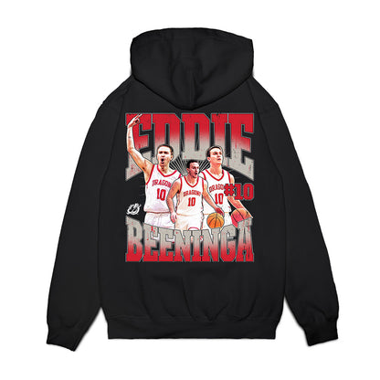 MSUM - NCAA Men's Basketball : Eddie Beeninga - Collage Premium Hooded Sweatshirt-1