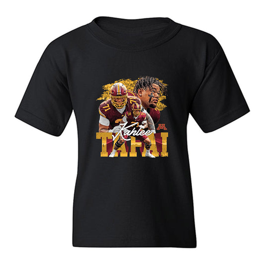 Minnesota - NCAA Football : Kahlee Tafai - Collage Youth T-Shirt-0