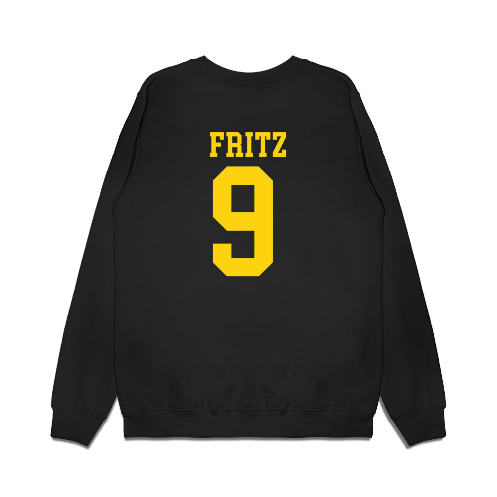Delaware - NCAA Women's Soccer : Sarah Fritz - Premium Crewneck Sweatshirt-1