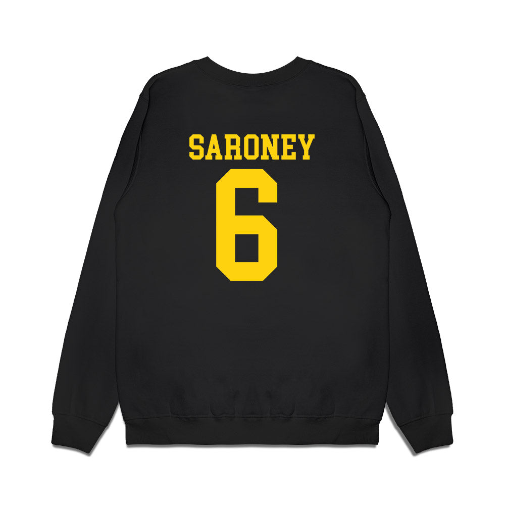 Delaware - NCAA Women's Lacrosse : Halen Saroney - Premium Crewneck Sweatshirt-1