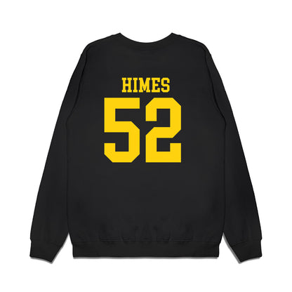 Delaware - NCAA Men's Lacrosse : Aidan Himes - Premium Crewneck Sweatshirt-1