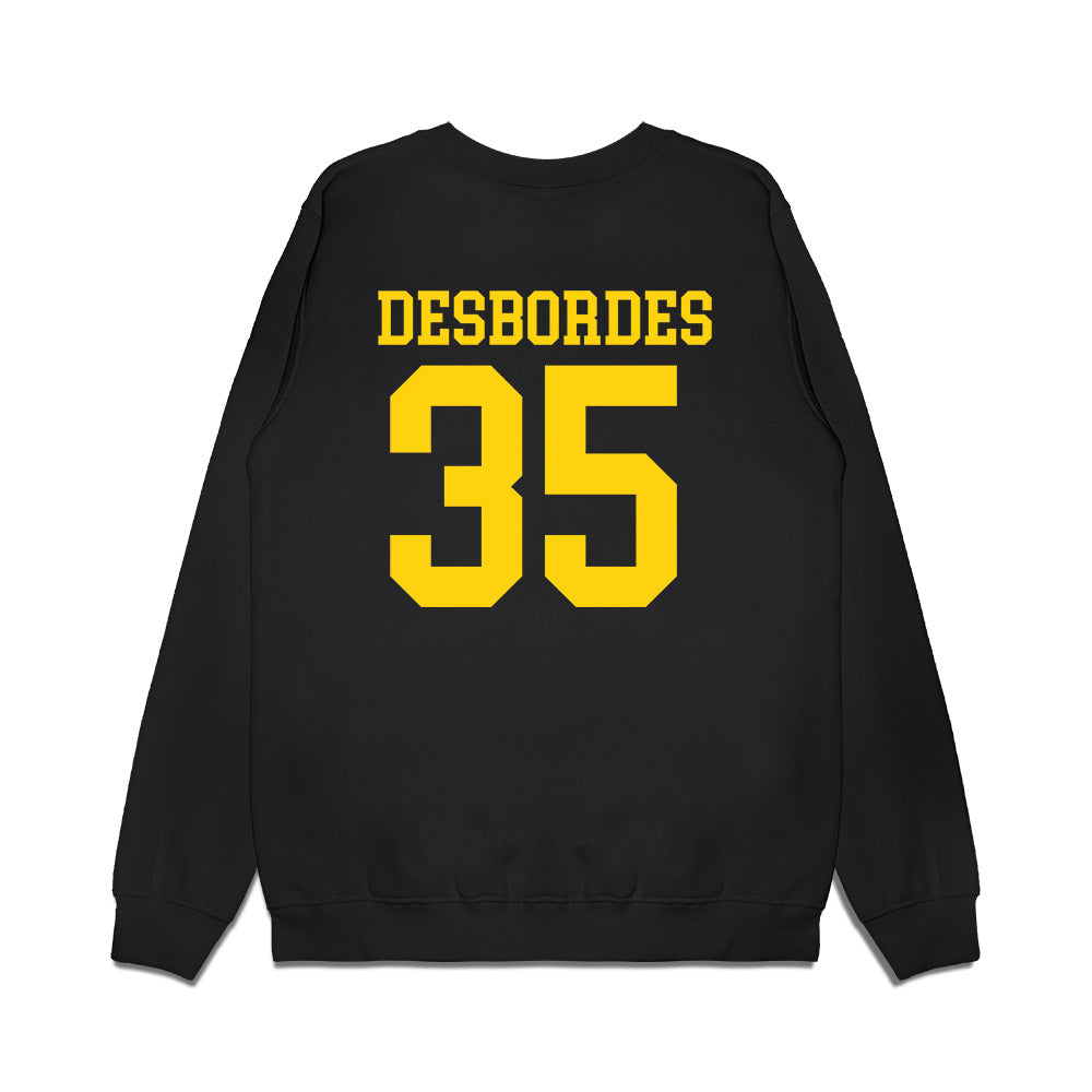 Delaware - NCAA Women's Lacrosse : Nichelle Desbordes - Premium Crewneck Sweatshirt-1
