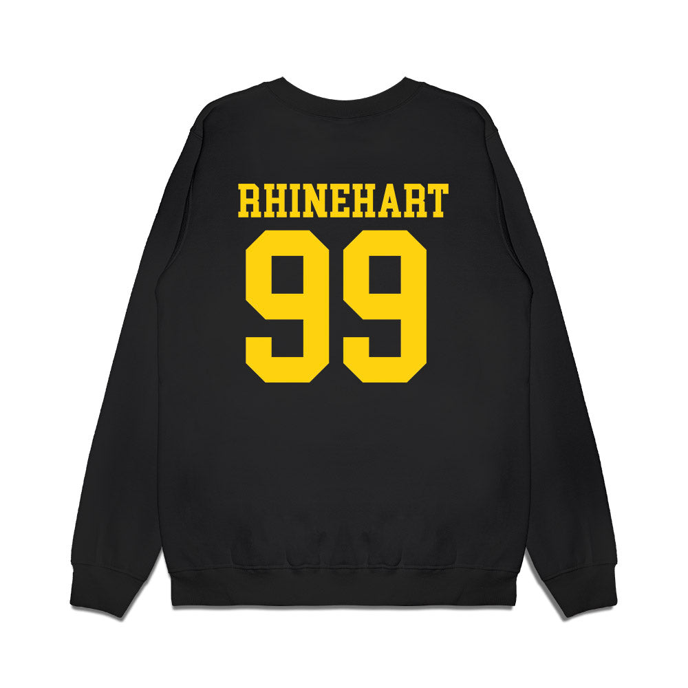 Delaware - NCAA Women's Soccer : Leah Rhinehart - Premium Crewneck Sweatshirt-1