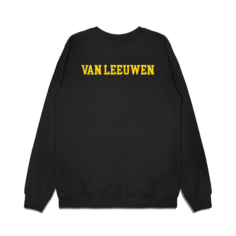 Delaware - NCAA Women's Field Hockey : Linde Van Leeuwen - Premium Crewneck Sweatshirt-1