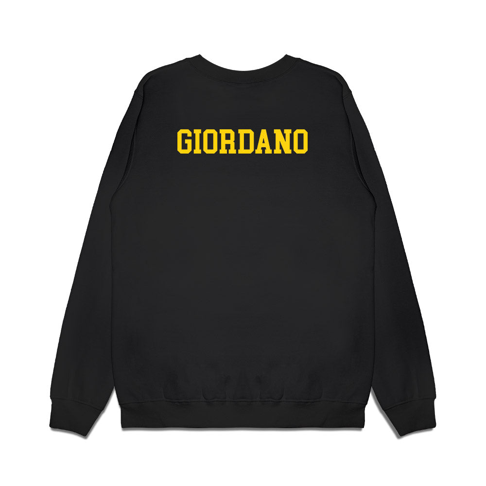 Delaware - NCAA Women's Track & Field : Maya Giordano - Premium Crewneck Sweatshirt-1