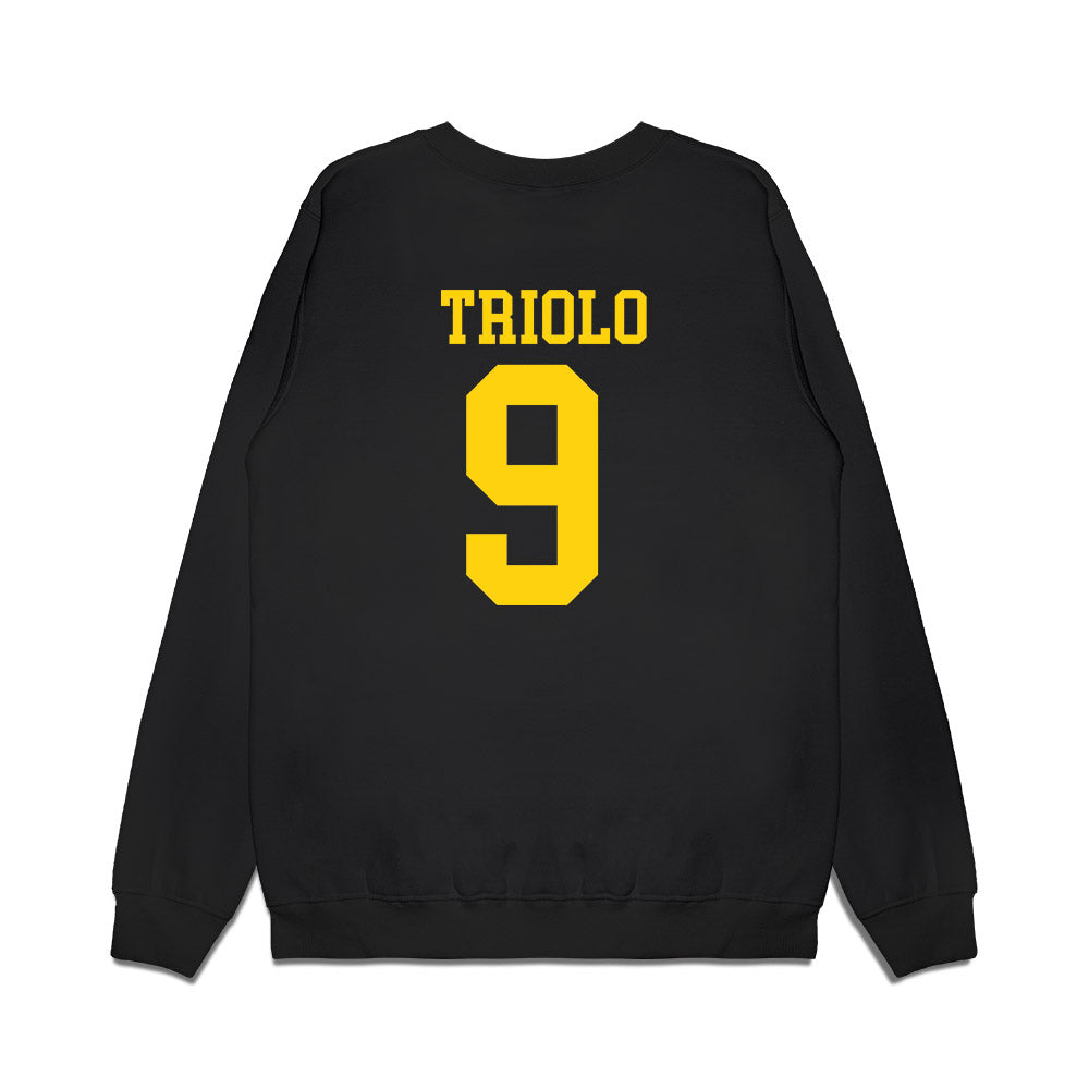 Delaware - NCAA Men's Lacrosse : Matt Triolo - Premium Crewneck Sweatshirt-1