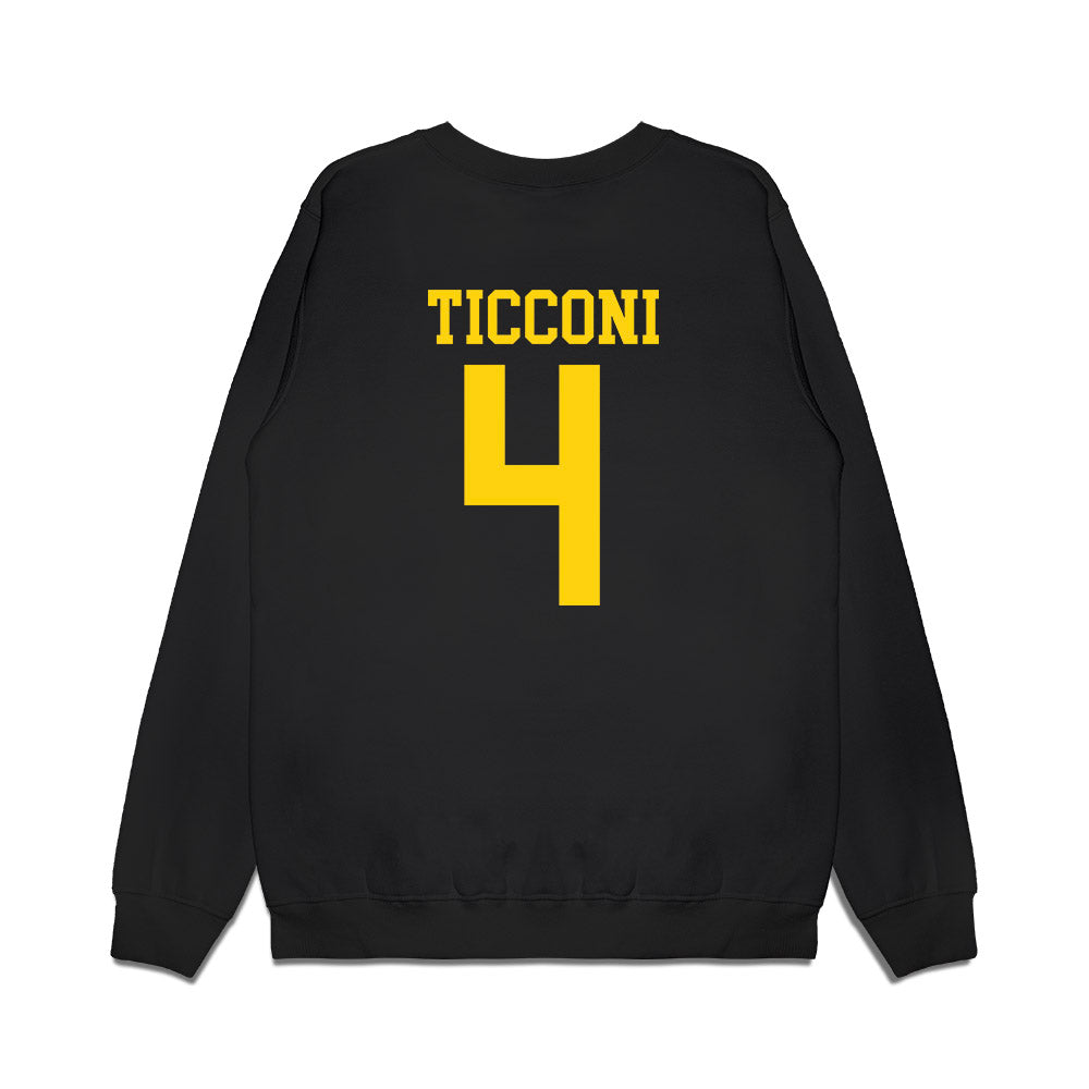 Delaware - NCAA Women's Soccer : Ava Ticconi - Premium Crewneck Sweatshirt-1