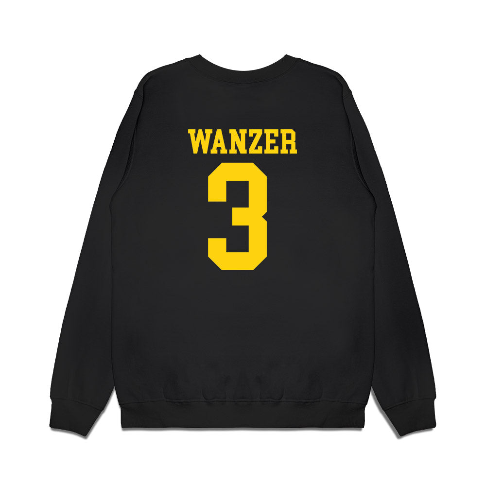 Delaware - NCAA Women's Basketball : Ella Wanzer - Premium Crewneck Sweatshirt-1