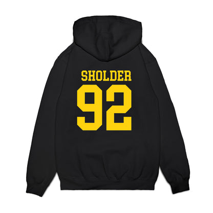 Delaware - NCAA Football : Sky Sholder - Premium Hooded Sweatshirt-1